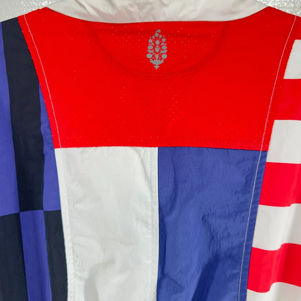 FREE PEOPLE MOVEMENT ROMPER Race To The Top SPORT Onesie BIKER SHORTS WOMENS L - Picture 9 of 15